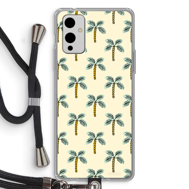 Paradise: OnePlus 9 Transparant Hoesje met koord