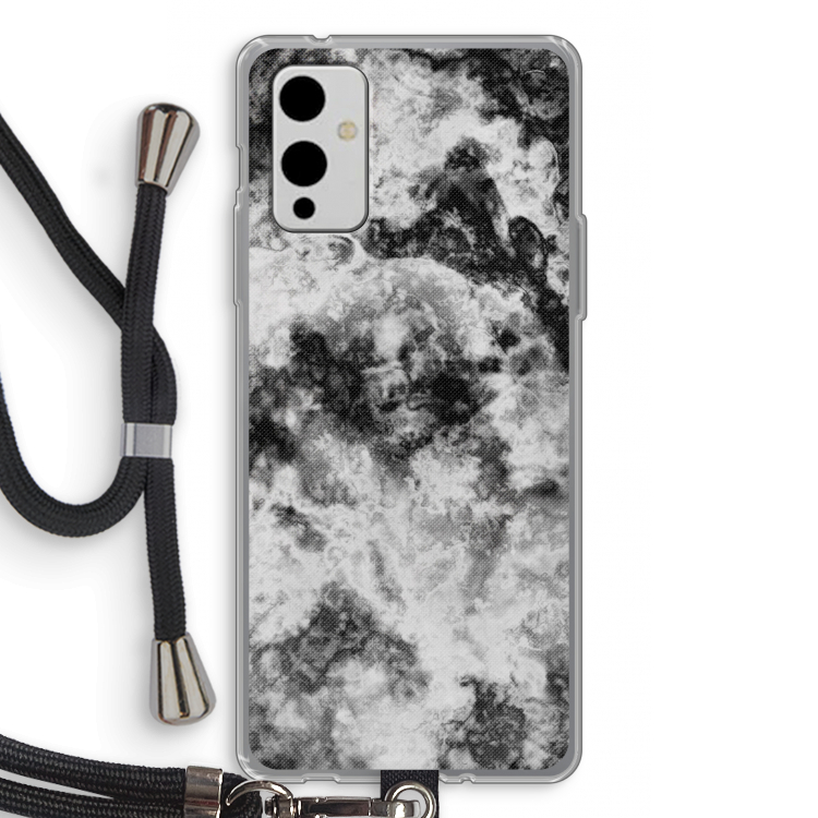 Onweer: OnePlus 9 Transparant Hoesje met koord