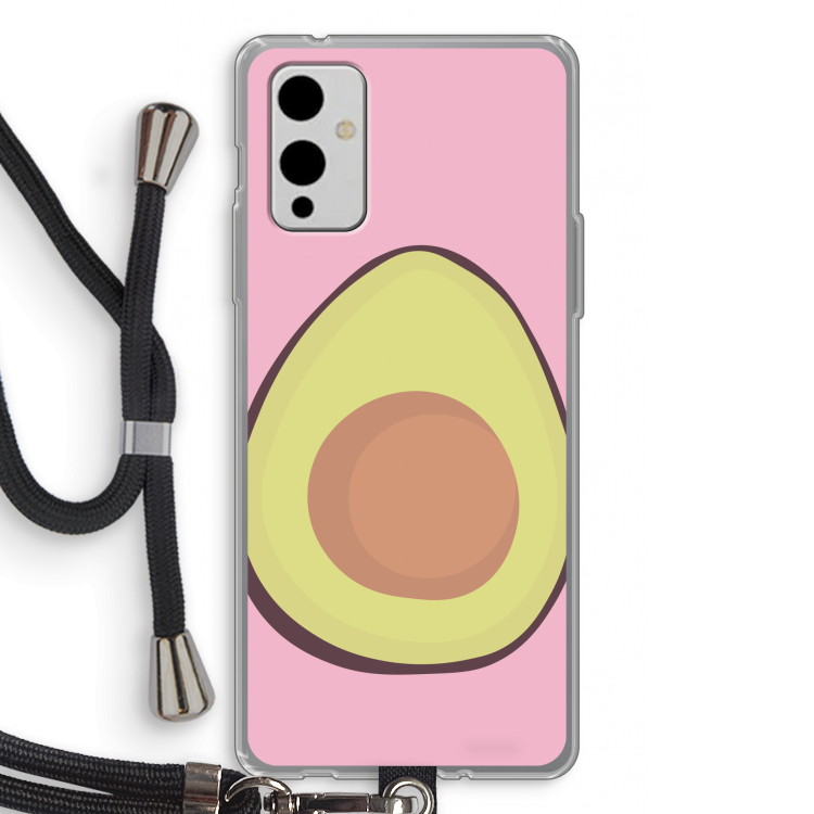 Avocado: OnePlus 9 Transparant Hoesje met koord