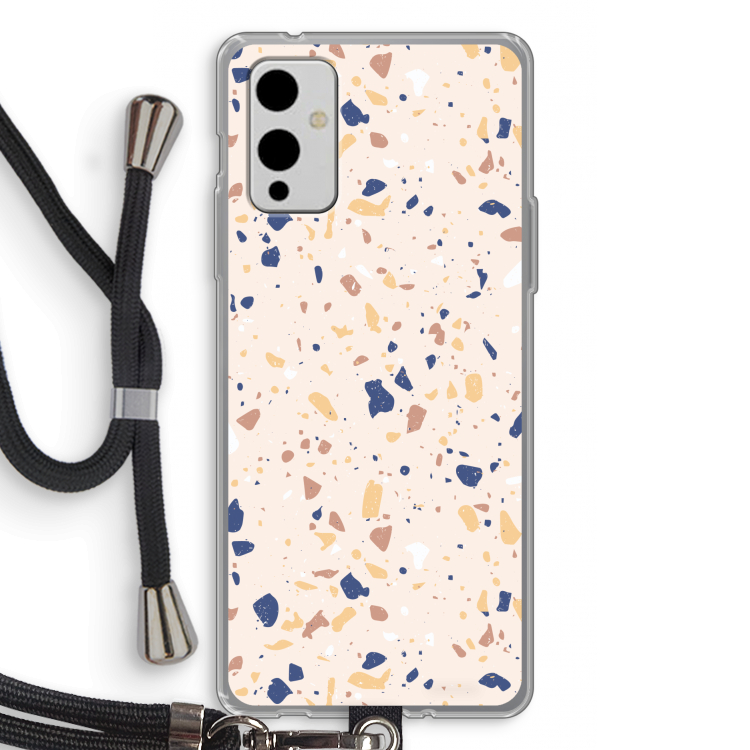 Terrazzo N°23: OnePlus 9 Transparant Hoesje met koord