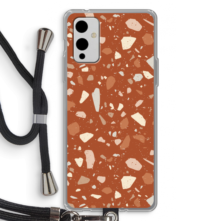 Terrazzo N°22: OnePlus 9 Transparant Hoesje met koord