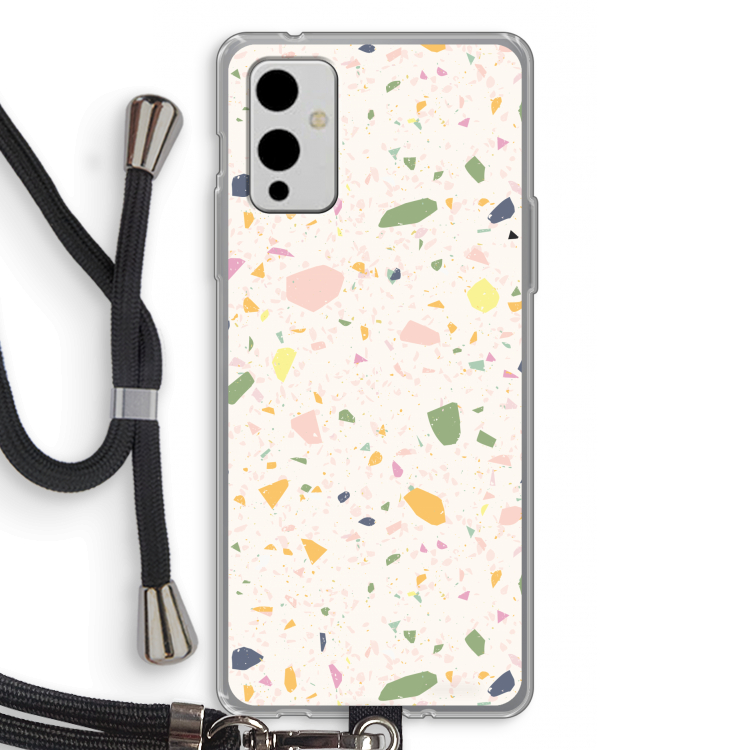 Terrazzo N°21: OnePlus 9 Transparant Hoesje met koord