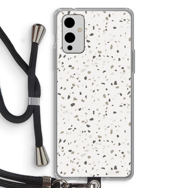 Terrazzo N°14: OnePlus 9 Transparant Hoesje met koord