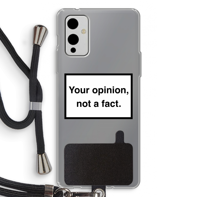 Your opinion: OnePlus 9 Transparant Hoesje met koord