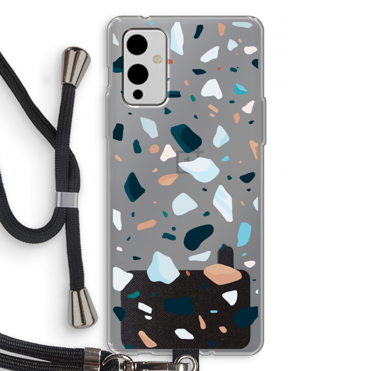 Terrazzo N°13: OnePlus 9 Transparant Hoesje met koord