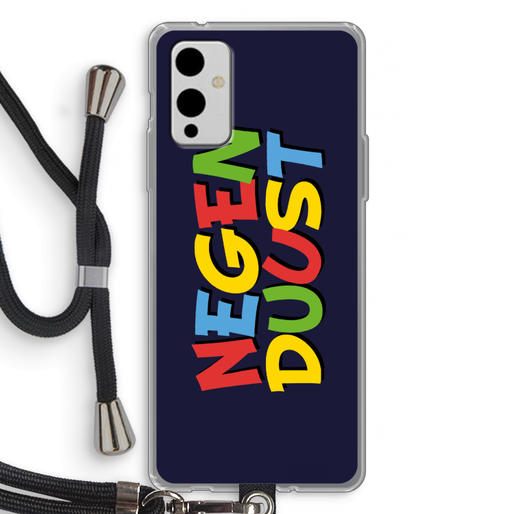 90's One: OnePlus 9 Transparant Hoesje met koord