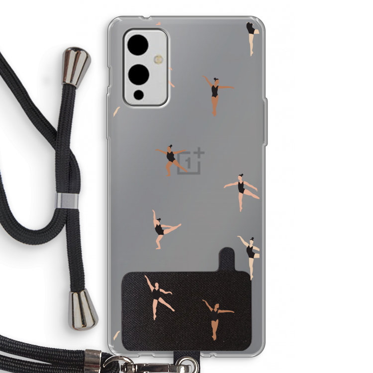 Dancing #1: OnePlus 9 Transparant Hoesje met koord