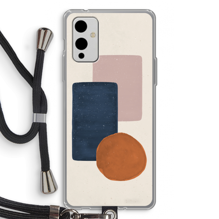 Geo #3: OnePlus 9 Transparant Hoesje met koord