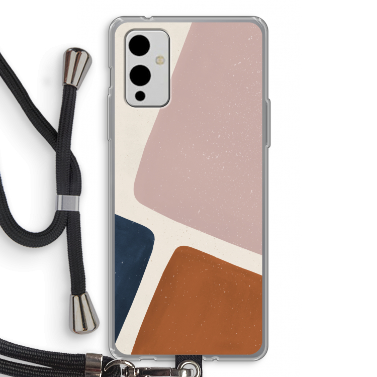 Geo #2: OnePlus 9 Transparant Hoesje met koord