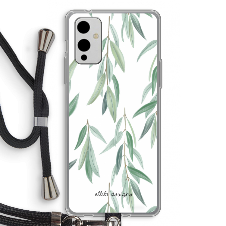 Branch up your life: OnePlus 9 Transparant Hoesje met koord