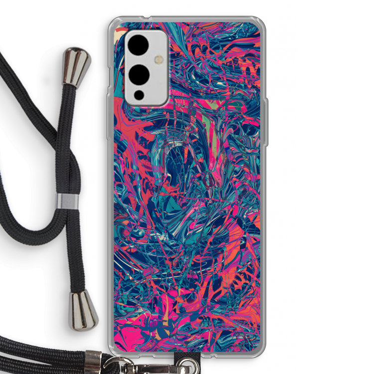 Sleeping Dreams: OnePlus 9 Transparant Hoesje met koord