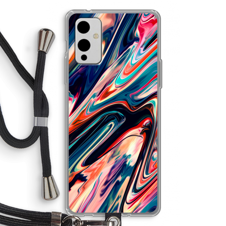 Quantum Being: OnePlus 9 Transparant Hoesje met koord