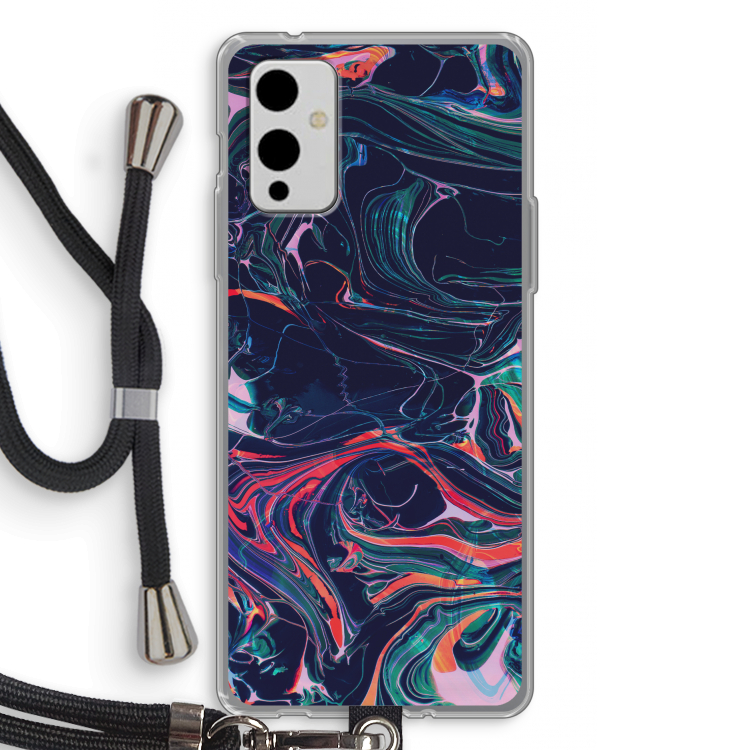 Light Years Beyond: OnePlus 9 Transparant Hoesje met koord