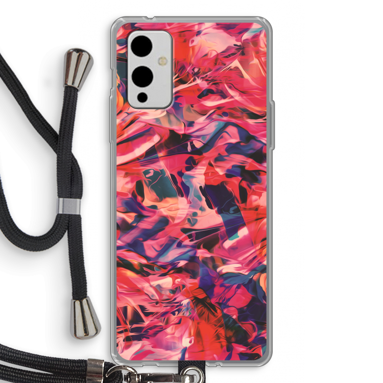 California: OnePlus 9 Transparant Hoesje met koord