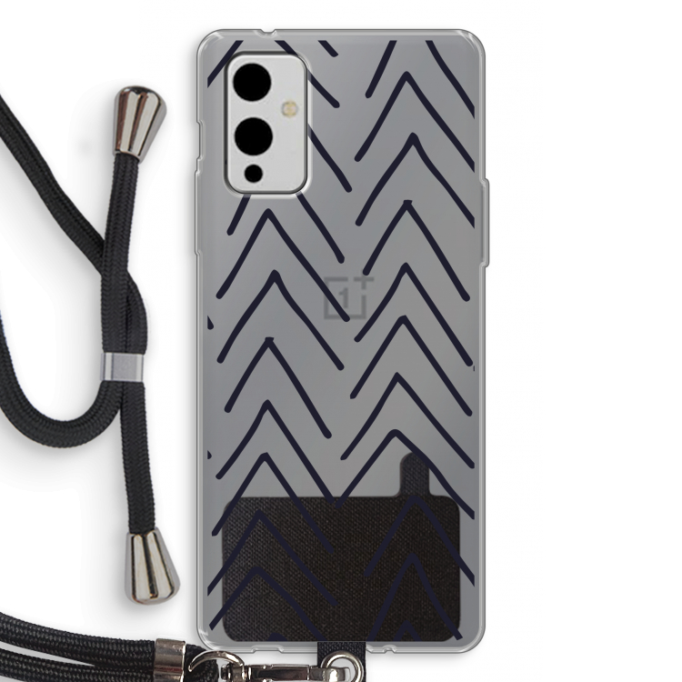 Marrakech Arrows: OnePlus 9 Transparant Hoesje met koord