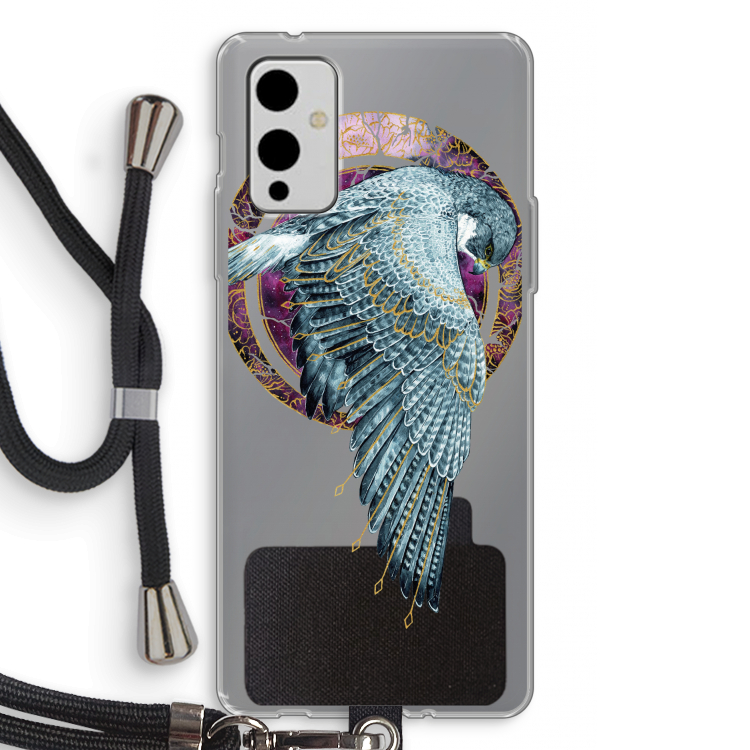Golden Falcon: OnePlus 9 Transparant Hoesje met koord