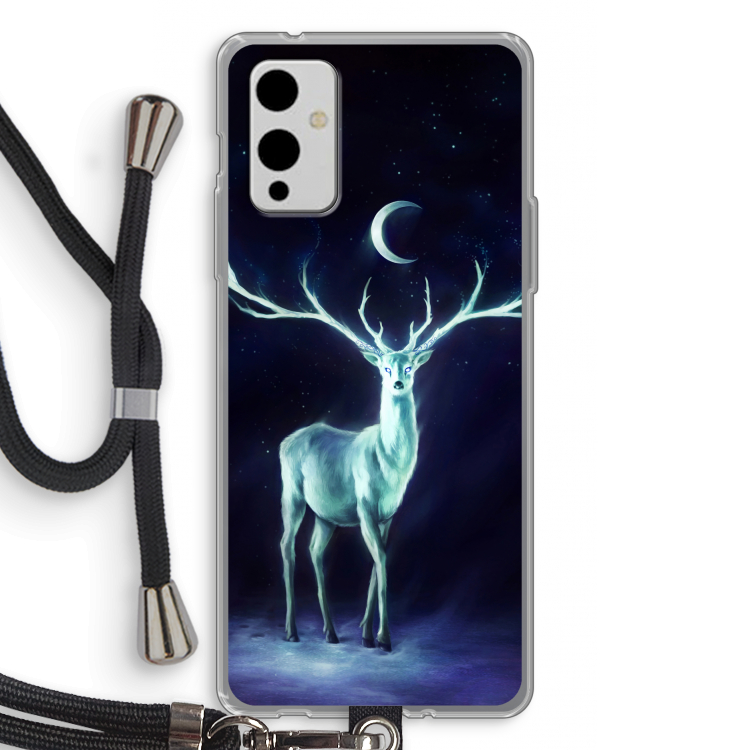 Nightbringer: OnePlus 9 Transparant Hoesje met koord