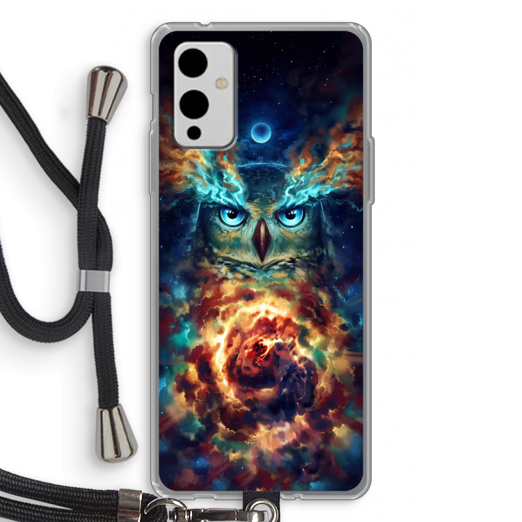 Aurowla: OnePlus 9 Transparant Hoesje met koord