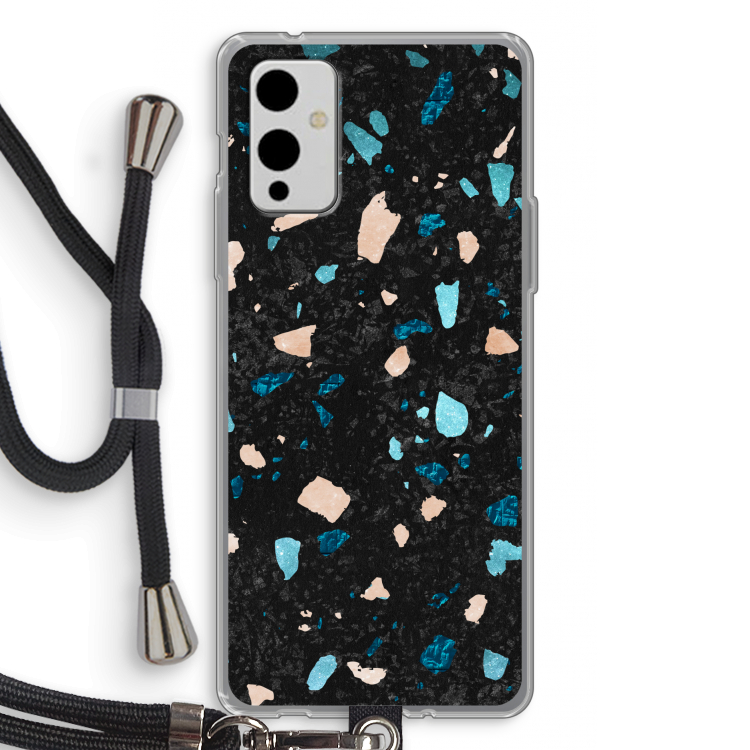 Terrazzo N°11: OnePlus 9 Transparant Hoesje met koord