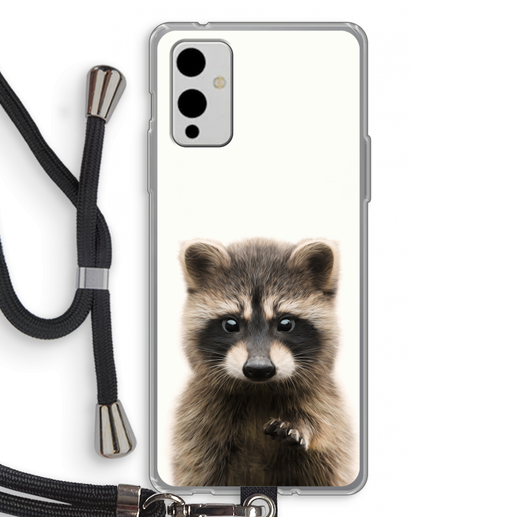 Rocco: OnePlus 9 Transparant Hoesje met koord