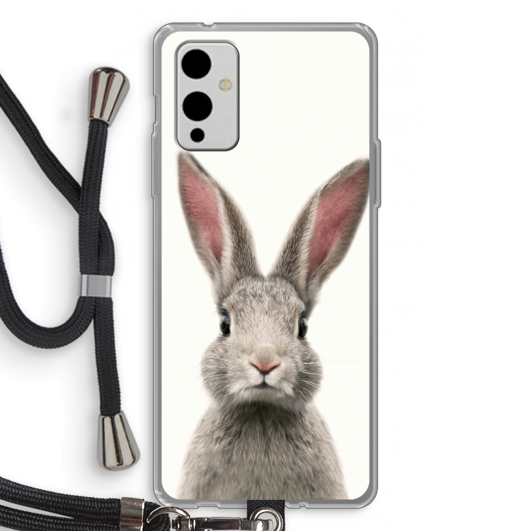 Daisy: OnePlus 9 Transparant Hoesje met koord