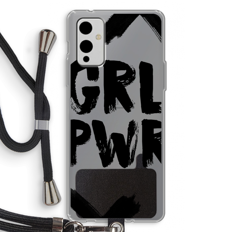 Girl Power #2: OnePlus 9 Transparant Hoesje met koord