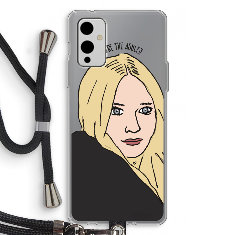 Ashley: OnePlus 9 Transparant Hoesje met koord