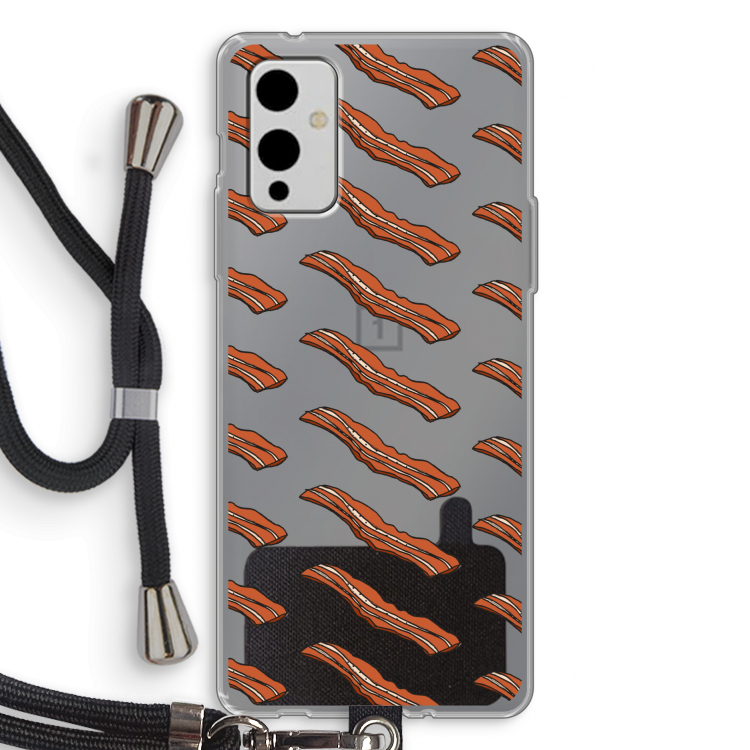 Bacon to my eggs #2: OnePlus 9 Transparant Hoesje met koord