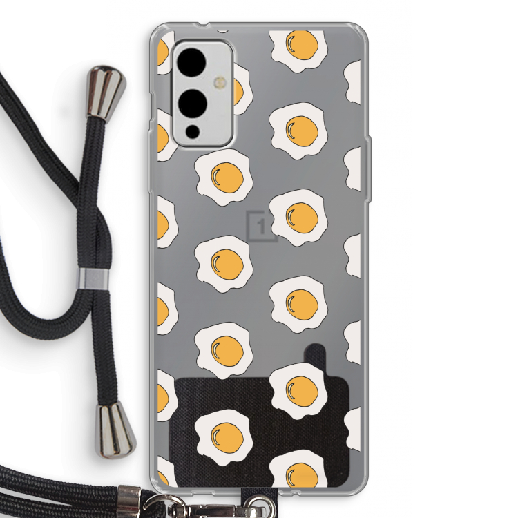 Bacon to my eggs #1: OnePlus 9 Transparant Hoesje met koord