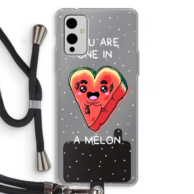 One In A Melon: OnePlus 9 Transparant Hoesje met koord