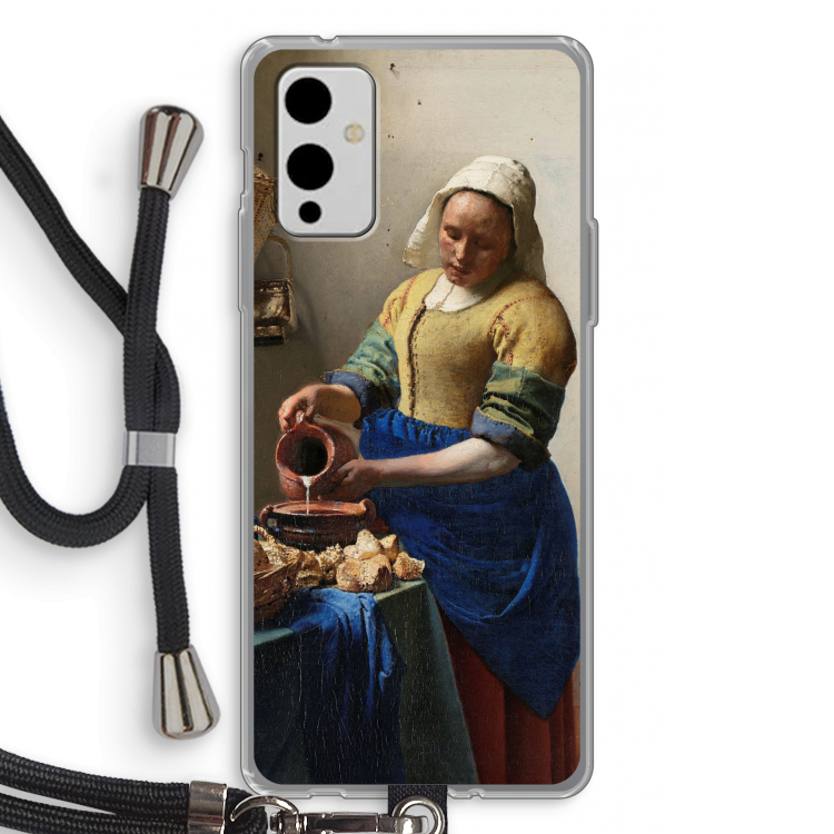 The Milkmaid: OnePlus 9 Transparant Hoesje met koord