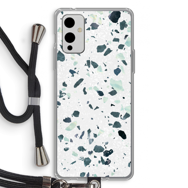 Terrazzo N°2: OnePlus 9 Transparant Hoesje met koord