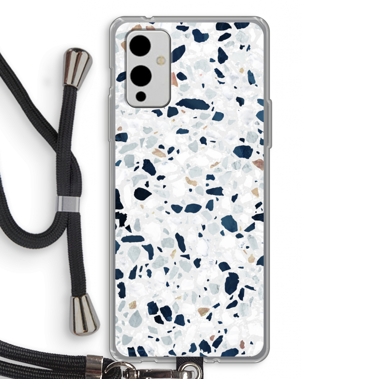 Terrazzo N°1: OnePlus 9 Transparant Hoesje met koord