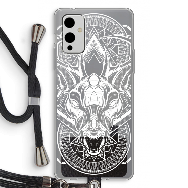 Oh Deer: OnePlus 9 Transparant Hoesje met koord