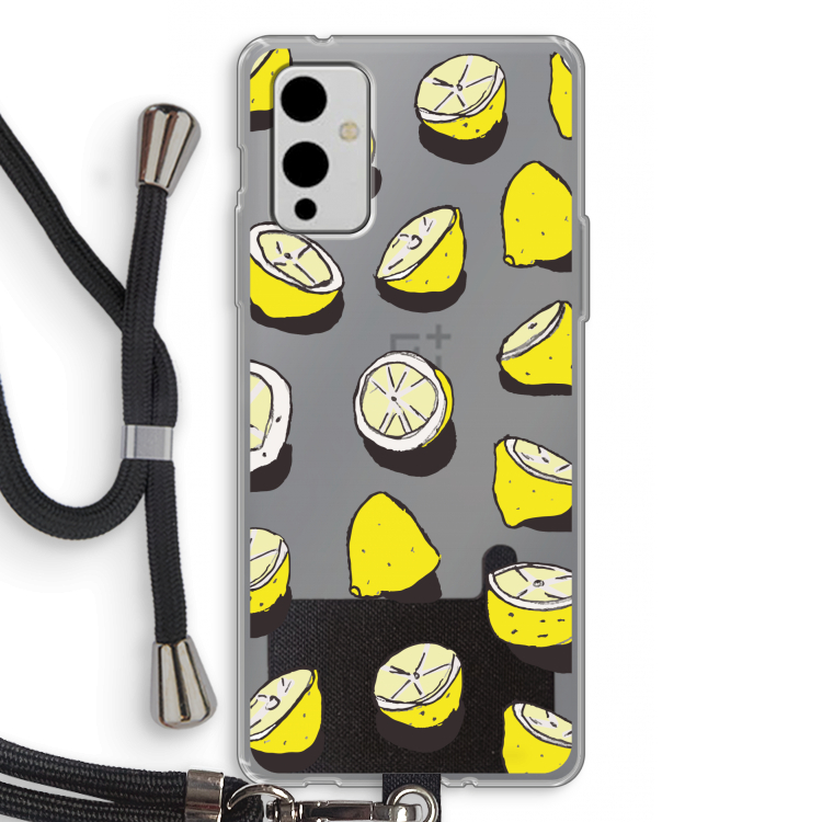 When Life Gives You Lemons...: OnePlus 9 Transparant Hoesje met koord