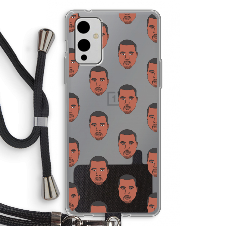 Kanye Call Me?: OnePlus 9 Transparant Hoesje met koord