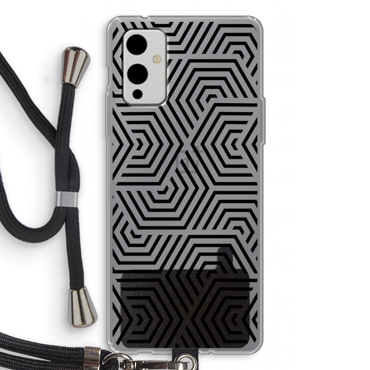 Magic pattern: OnePlus 9 Transparant Hoesje met koord