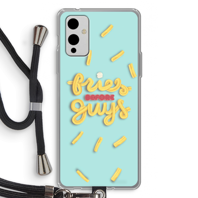 Always fries: OnePlus 9 Transparant Hoesje met koord