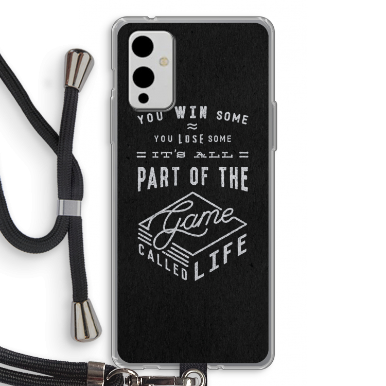 Life: OnePlus 9 Transparant Hoesje met koord