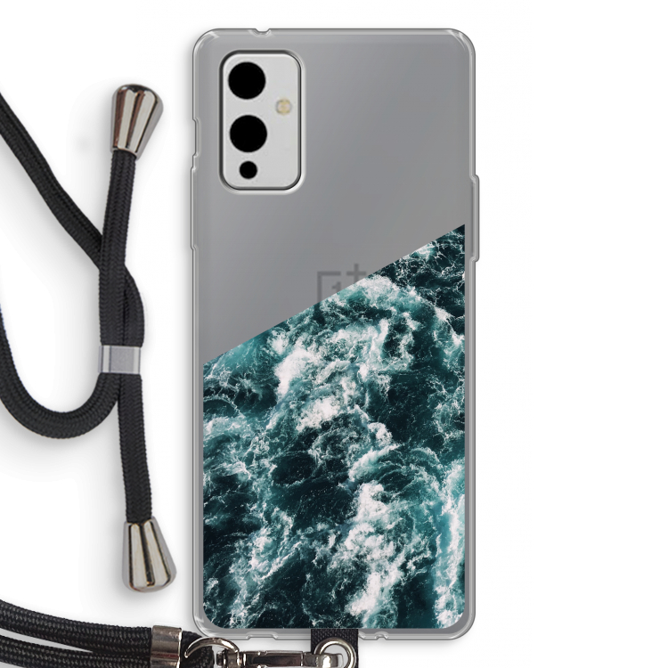 Zee golf: OnePlus 9 Transparant Hoesje met koord