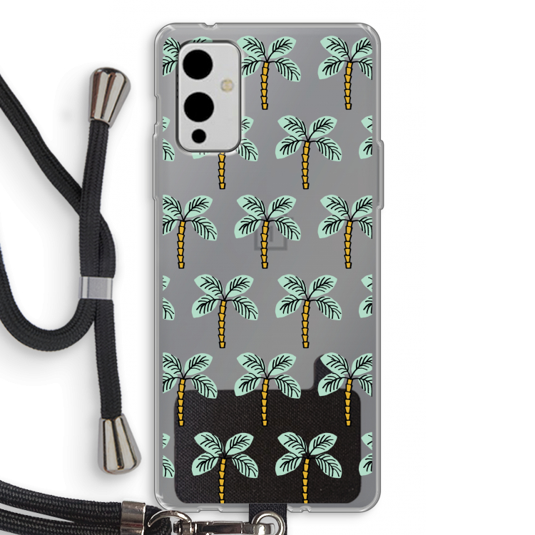 Paradise: OnePlus 9 Transparant Hoesje met koord