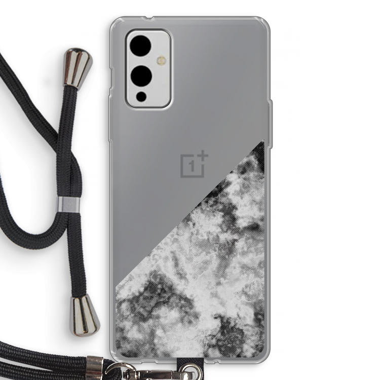 Onweer: OnePlus 9 Transparant Hoesje met koord