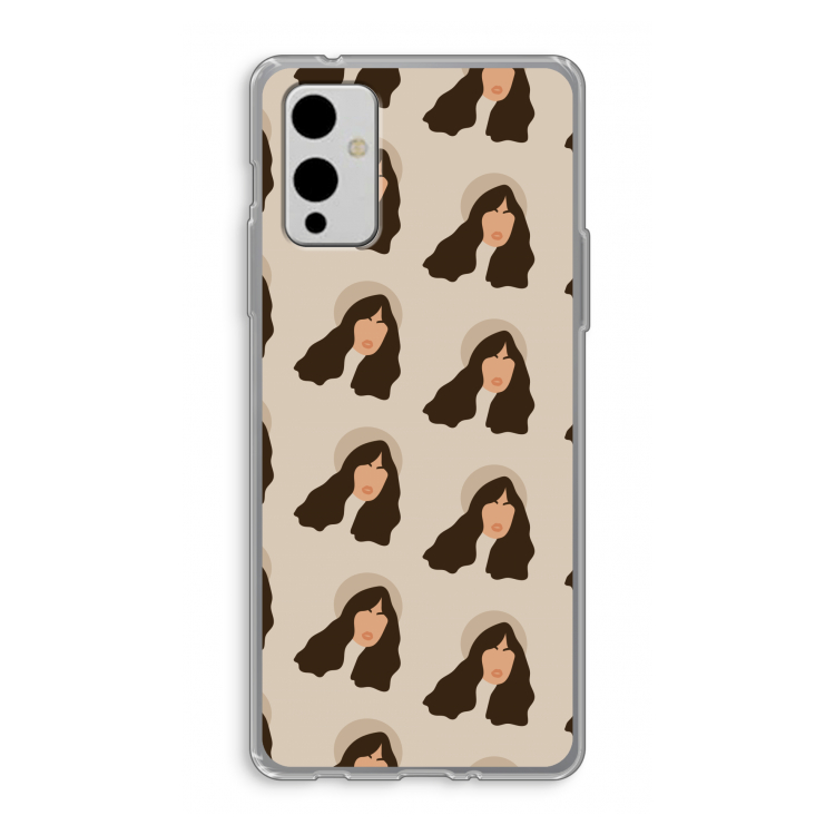 Bonjour mon amour: OnePlus 9 Transparant Hoesje