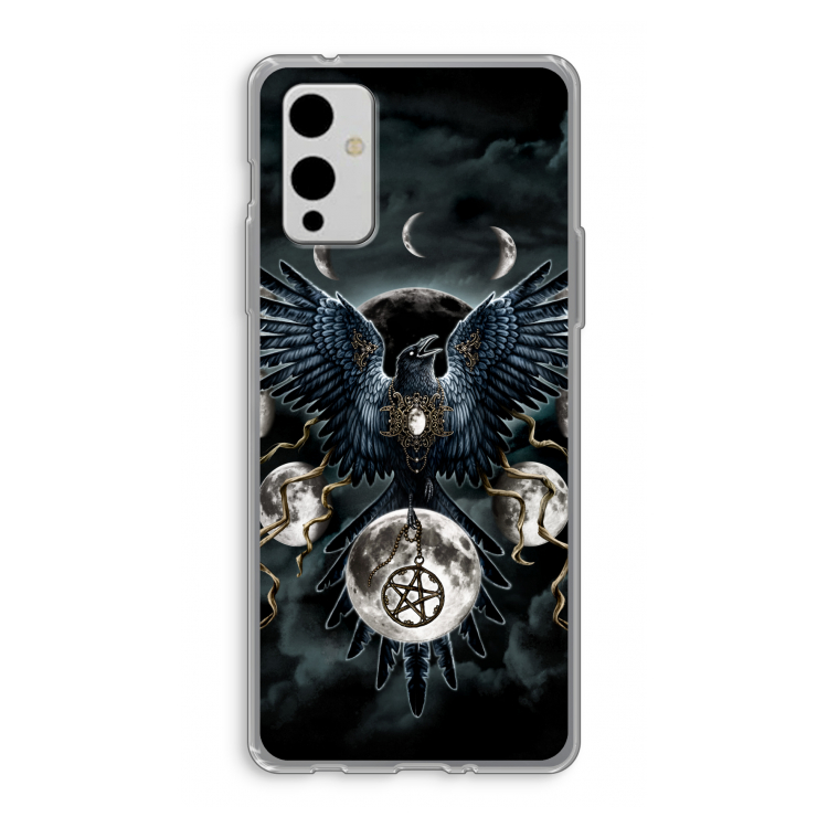 Sinister Wings: OnePlus 9 Transparant Hoesje