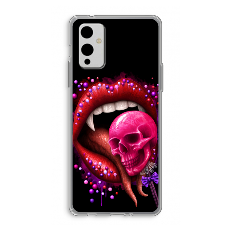 Dodelijk zoet: OnePlus 9 Transparant Hoesje