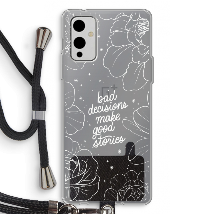 Good stories: OnePlus 9 Transparant Hoesje met koord