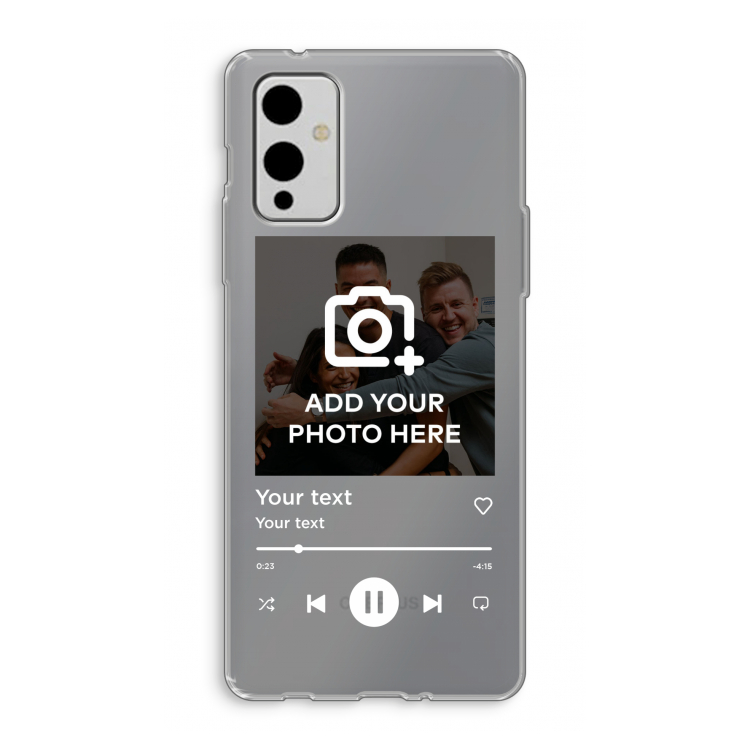 Music Player: OnePlus 9 Transparant Hoesje