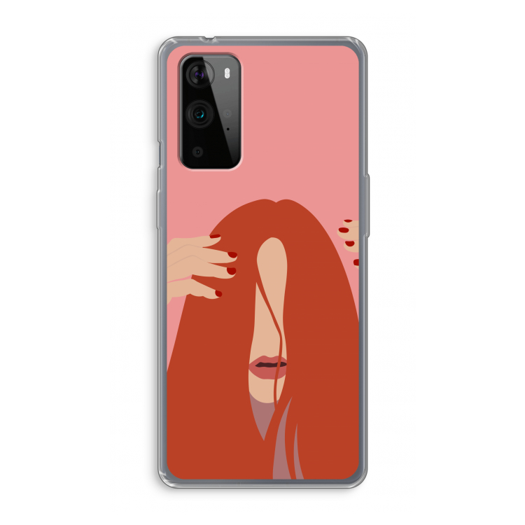 Woke up like this: OnePlus 9 Pro Transparant Hoesje