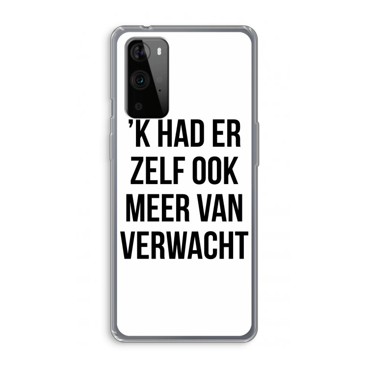 Meer verwacht: OnePlus 9 Pro Transparant Hoesje