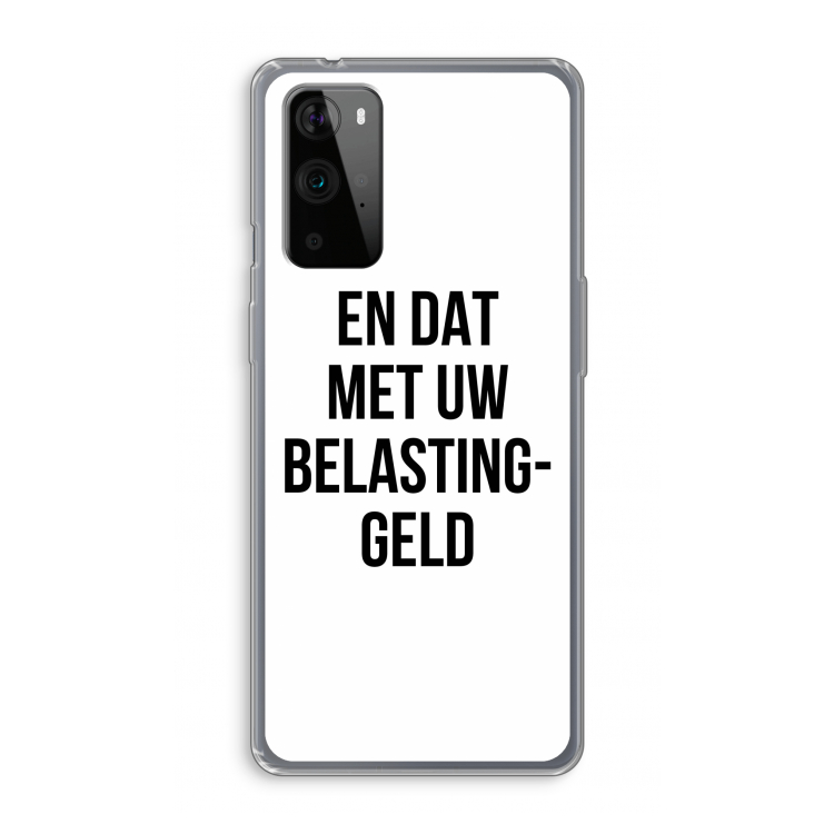 Belastinggeld: OnePlus 9 Pro Transparant Hoesje